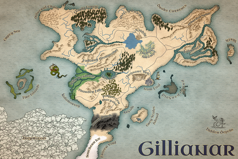 Gillianar, home of tormented heroes